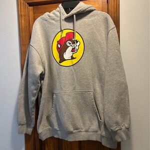 BUC-ee’s Gray Hoodie with Classic Logo
